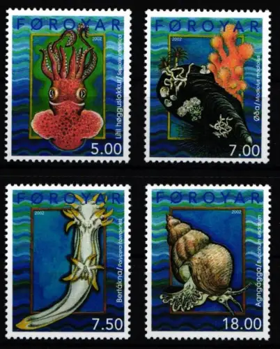 Dänemark Färöer 417-420 postfrisch #NO948