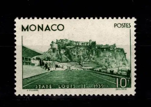 Monaco 189 postfrisch Motiv Stadion Monaco #DCZ31