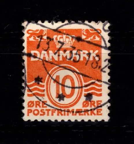 Dänemark 201 I gestempelt #DDT76