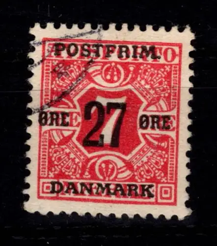 Dänemark 86 X gestempelt geprüft Osper BPP #DDT57