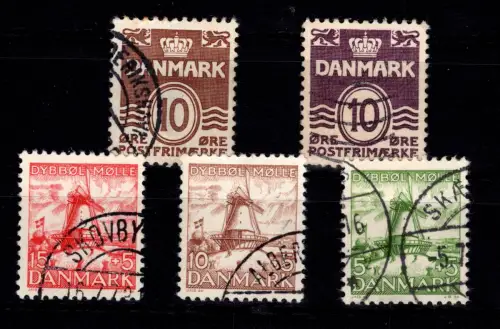 Dänemark 233-236 gestempelt #DDT84