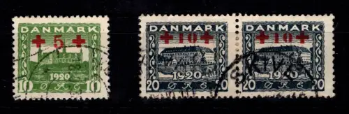 Dänemark 116, 117 im Paar gestempelt #DDT62