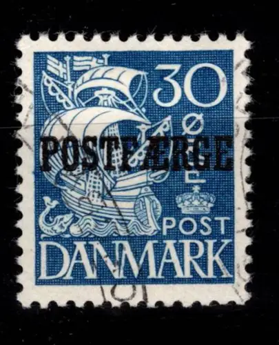 Dänemark Postfähre-(Paket)-Marken 18 II gestempelt #DDU12