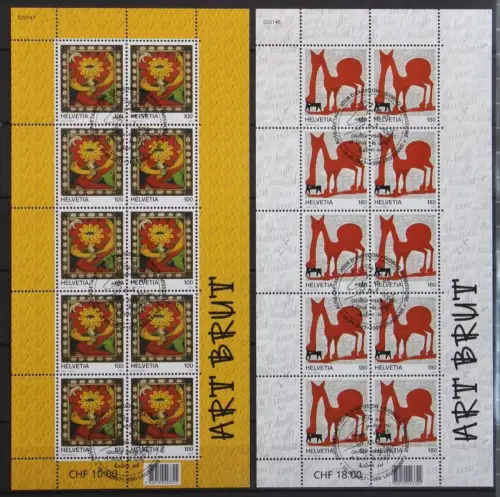 Schweiz 2012-2013 gestempelt Kleinbogen #KR066