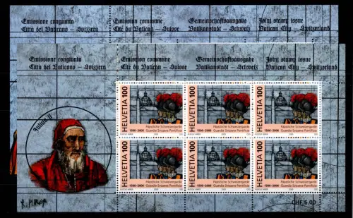 Schweiz 1945-1946 postfrisch Kleinbogen #ON230