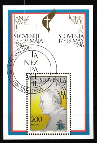 Slowenien Block 2 gestempelt #GK371