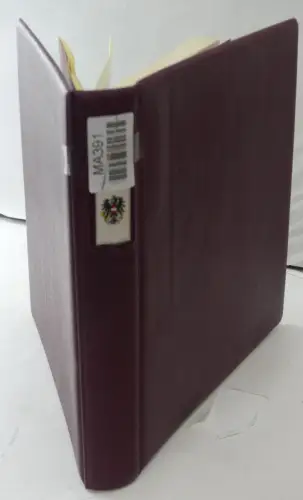 Österreich Vordruck Kleinbögen, Schillinge enthalten in 6 Einsteckalben #MA391