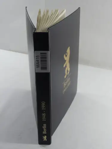 Berlin ab Anfängen gestempelt teilbesammelt im Sieger-Album #MA415