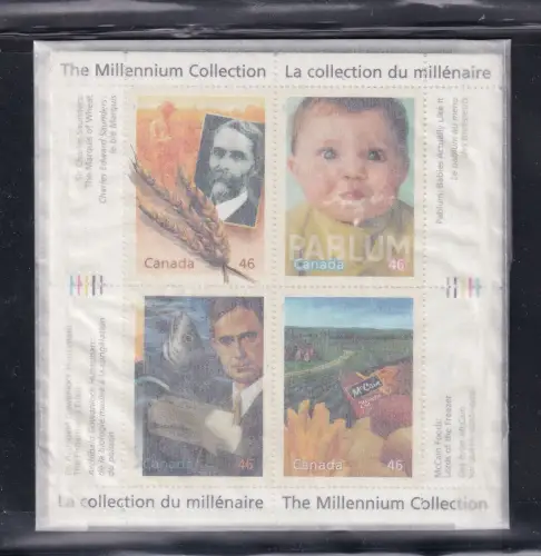 Kanada 1808-1875 postfrisch 17 ZD-Bögen, Millenium Set #OS050