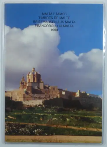 Malta Jahrgang 1990 postfrisch im Folder #DCD63