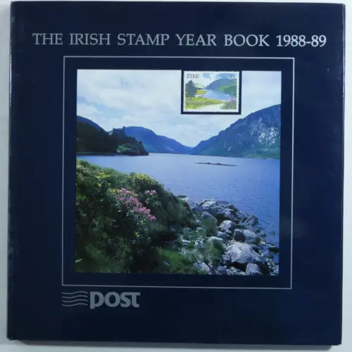 Irland Jahrgang 1988-1989 postfrisch Buch Briefmarkenjahr #DCD70