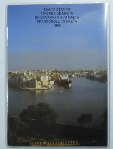 Malta Jahrgang 1988 postfrisch im Folder #DCD62