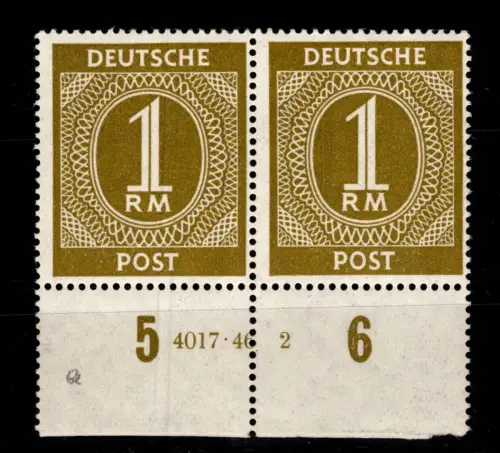 Kontrollrat I 937 HAN postfrisch H 4017.46 2 #DDP88