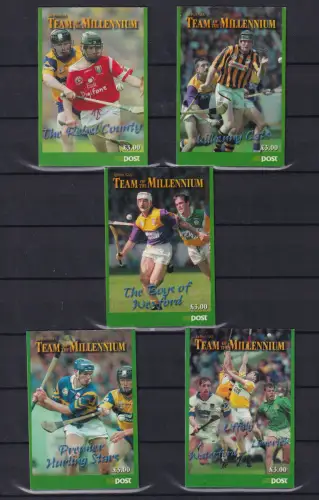 Irland 1260-1274 postfrisch Markenheftchen Hurling #DCY89