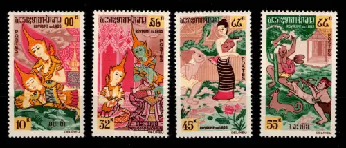 Laos 143-146 postfrisch #DCY79
