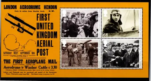 Großbritannien Block 68 postfrisch Motiv Luftfahrt #DCZ45