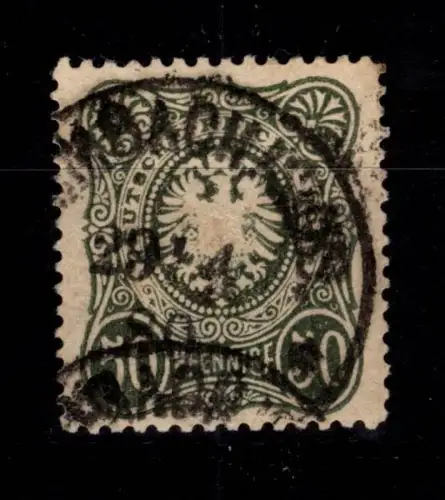 Deutsches Reich 38 a gestempelt geprüft Wiegand BPP #DCZ99