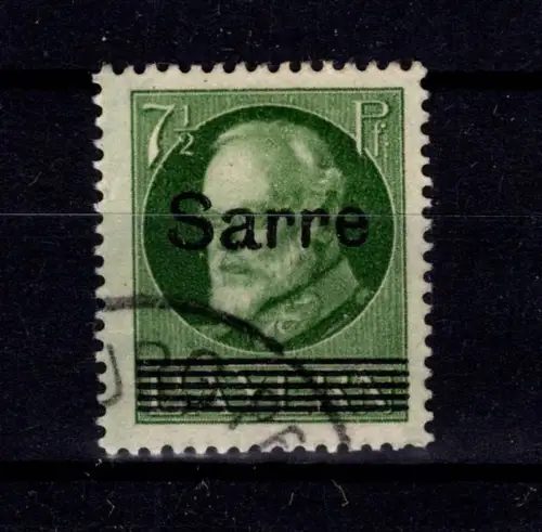 Saargebiet C 31 gestempelt tiefst geprüft Brugger BPP #DCZ86