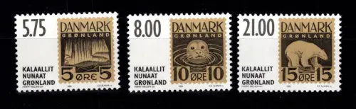 Grönland 371-373 postfrisch #DCZ73