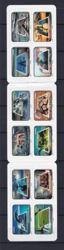 Frankreich 4824 I - 4835 I postfrisch Markenheftchen #DCN10