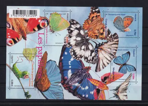 Frankreich 4959II-4962 postfrisch Block 133 #DCN94