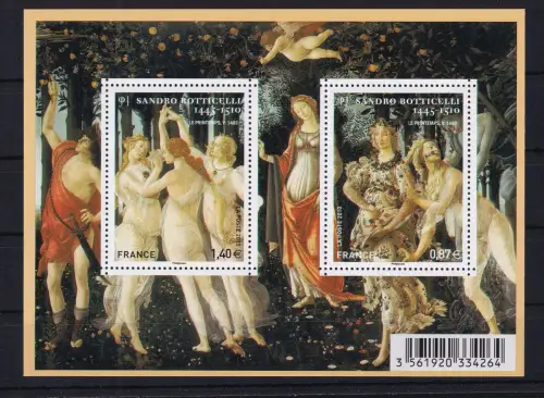 Frankreich 4993-4994 postfrisch Block 143 #DCO05