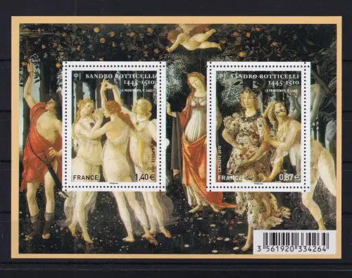 Frankreich 4993-4994 postfrisch Block 143 #DCO04