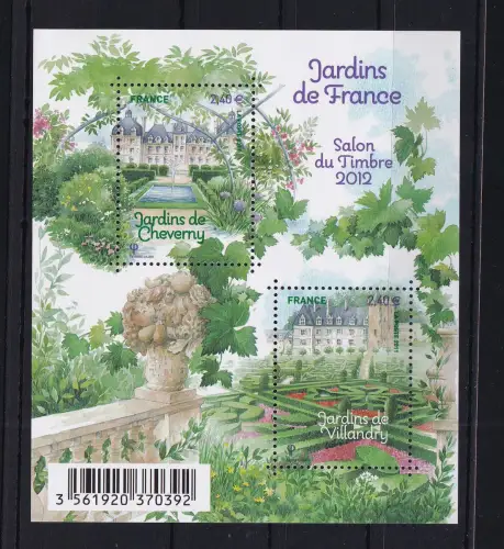 Frankreich 5165-5166 postfrisch Block 155 #DCO57