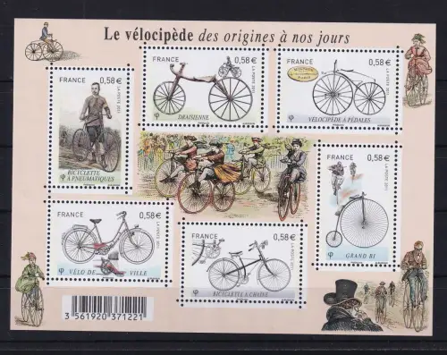 Frankreich 5129-5134 postfrisch Block153 #DCO43