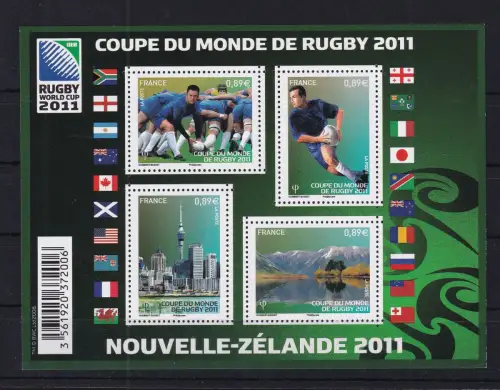 Frankreich 5160-5163 postfrisch Block 154 #DCO39