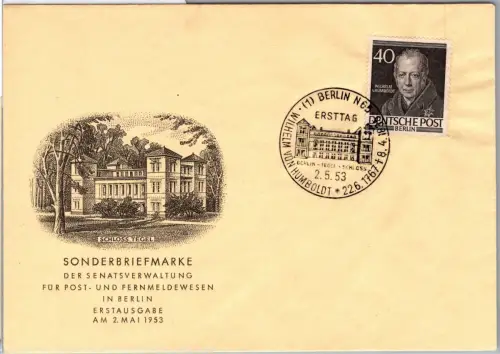 Berlin 100 als Ersttagsbrief #DDW30