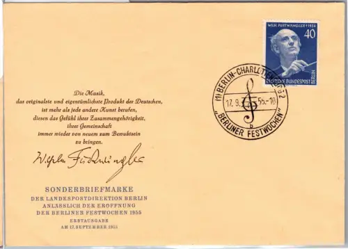 Berlin 128 als Ersttagsbrief #DDW46