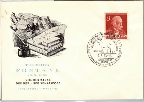 Berlin 94 als Ersttagsbrief #DDW34