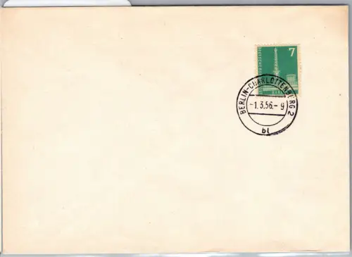 Berlin 135 als Ersttagsbrief #DDW48