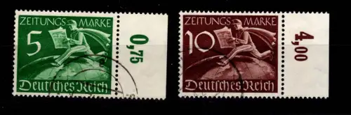 Deutsches Reich Z 738- Z 739 OR gestempelt #DDX81