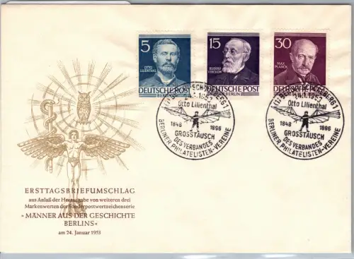 Berlin 92, 96, 99 als Ersttagsbrief #DDW29