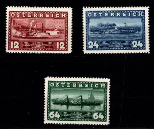 Österreich 639-641 postfrisch #DDW91