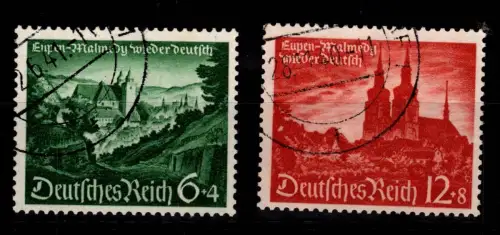 Deutsches Reich 748-749 gestempelt #DDX88