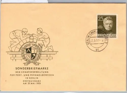 Berlin 98 als Ersttagsbrief #DDW31