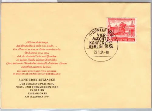 Berlin 116 als Ersttagsbrief #DDW40