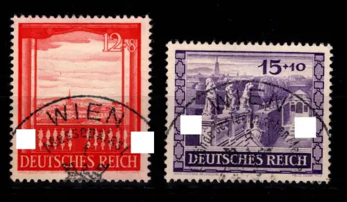 Deutsches Reich 804-805 gestempelt #DDY20