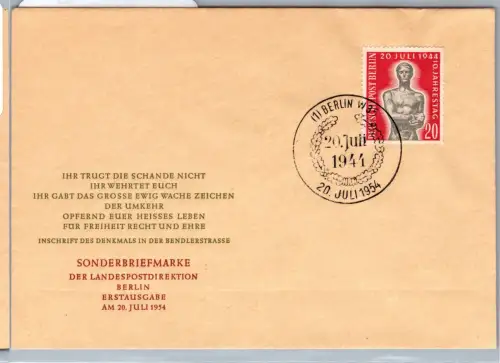 Berlin 119 als Ersttagsbrief #DDW42