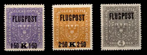 Österreich 225-227 A mit Falz #DDW73