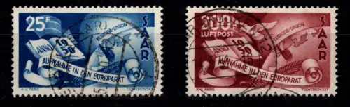 Saarland 297-298 gestempelt #DDX30