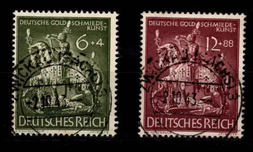 Deutsches Reich 860-861 gestempelt #DDY50