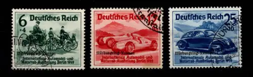 Deutsches Reich 695-697 gestempelt #DDX63