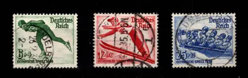 Deutsches Reich 600-601 gestempelt #DDX48