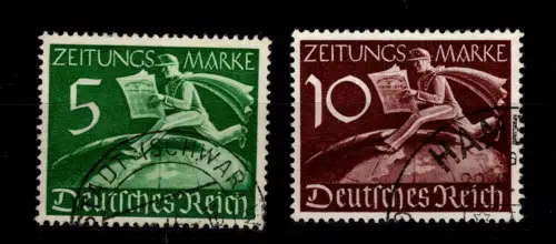 Deutsches Reich Z 738- Z 739 gestempelt #DDX80