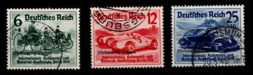 Deutsches Reich 695-697 gestempelt #DDX64