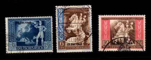 Deutsches Reich 823- 825 gestempelt #DDY38